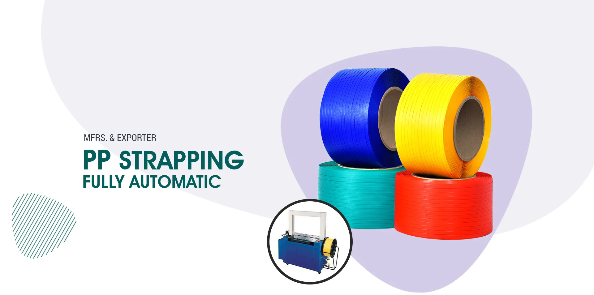 Fully Automatic PP Strapping Roll